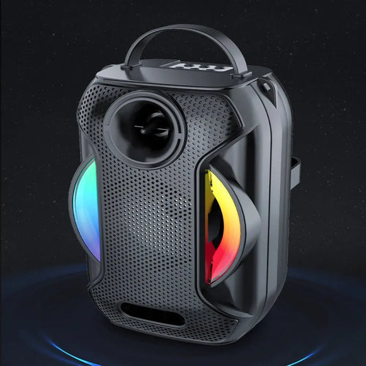 Sing-E - سماعة بلوتوث محمولة مع أضواء RGB